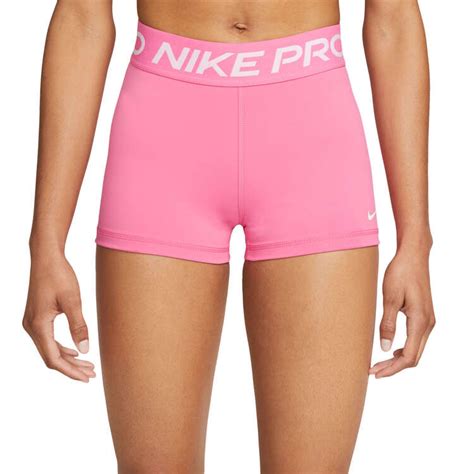 women's nike pro shorts pink